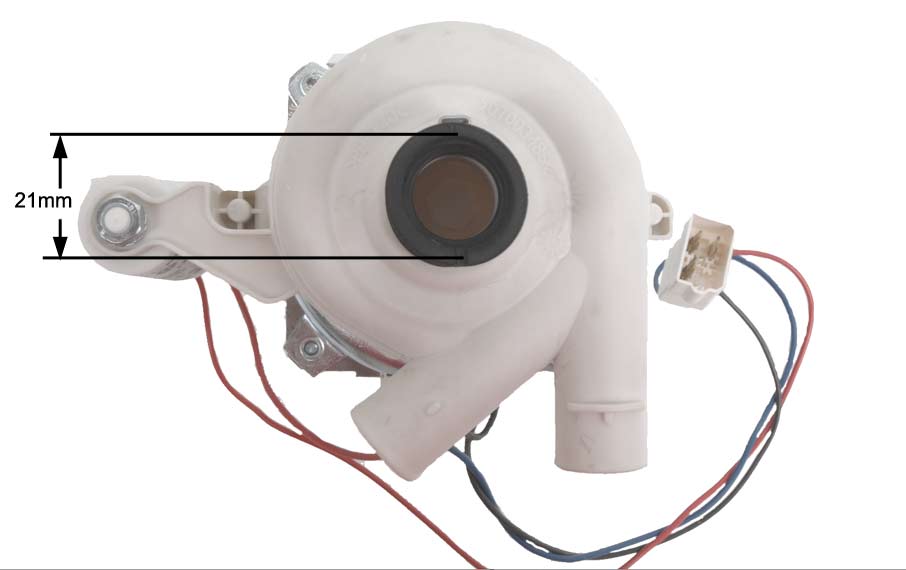 Αντλία 220volt 60watt, 3 καλώδια κεντρική, πλύσεως πλυντηρίου πιάτων ARISTON / INDESIT...