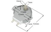 Μοτέρ 220volt, 4watt με μειωτήρα 5 / 6rpm περιστροφής δίσκου φούρνου μικροκυμάτων...