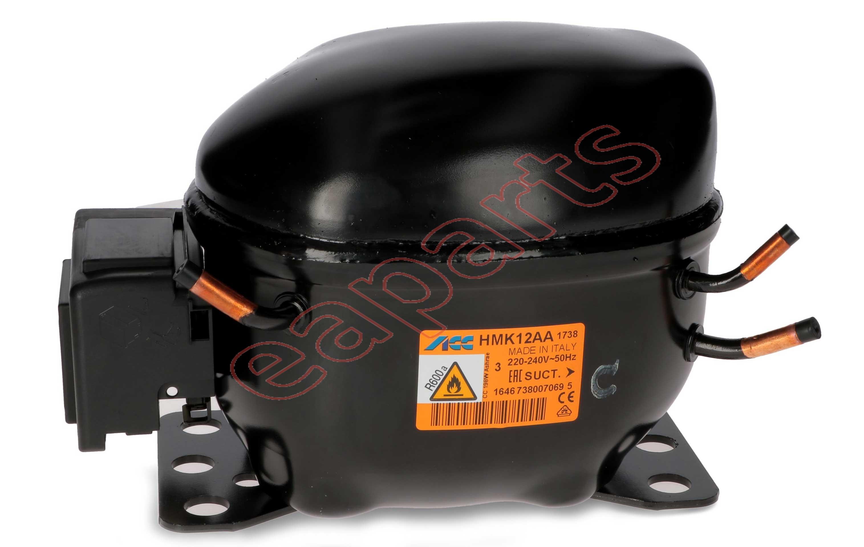 Συμπιεστής ψυγείου ACC, HMK12AA 220volt, 1 / 4HP, R600