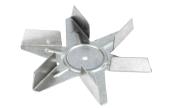 Fan part of motor (with hole D) for airheated stove oven (wing height 23mm)