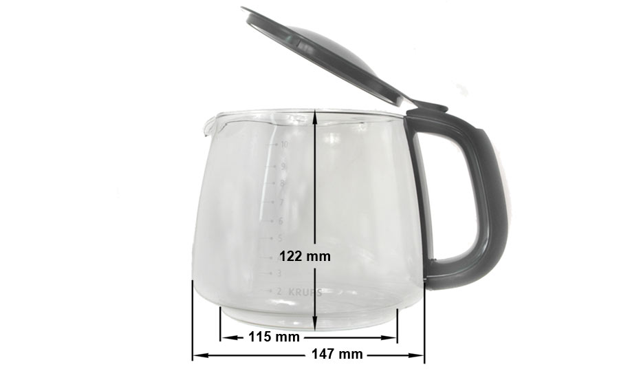 Κανάτα καφετιέρας γαλλικού καφέ KRUPS FMD3... original εναλλακτικά το