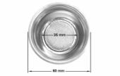 Φίλτρο σίτα για 2 καφέδες καφετιέρας KRUPS F887,F880 original