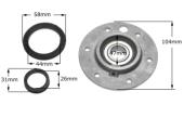 Έδρανο κoμπλέ πλυντηρίου ρούχων BOSCH / SIEMENS ..