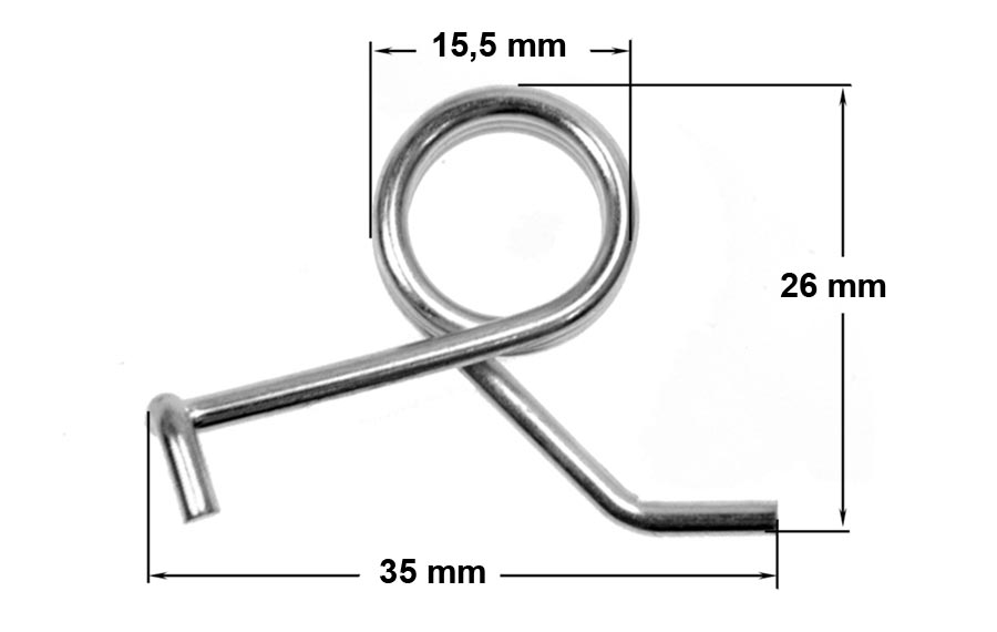 Ελατήριο μοχλού σιδερώστρας ατμοσυστήματος JURO PRO Compact original