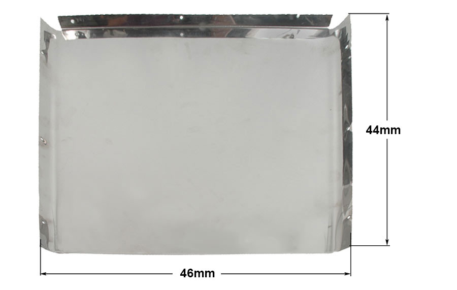 Ανοξείδωτη λαμαρίνα 44 Χ 46cm για επιδιόρθωση φούρνου / κουζίνας PITSOS / ΓΕΝΙΚΗΣ ΧΡΗΣΗΣ