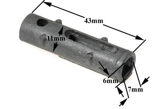 Σύνδεσμος κίνησης κόμπλερ άξονα χρονοδιακόπτη πλυντηρίου ρούχων PITSOS