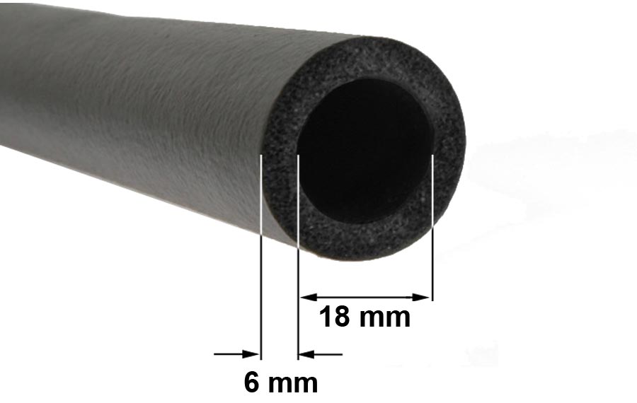 Μόνωση ARMAFLEX γιά σωλήνες 6X18mm 3 / 4