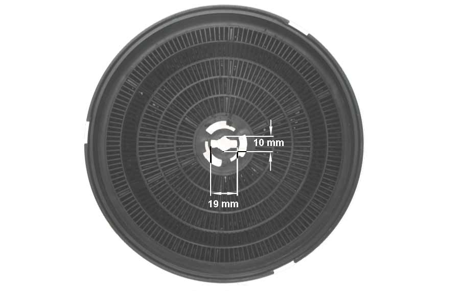 Φίλτρο άνθρακα απορροφητήρα Φ195mm FOURLIS / PYRAMIS ...