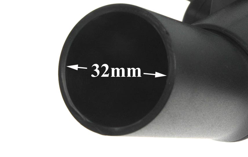 Πέλμα με ρόδες αναρρόφησης σκούπας Φ32mm ΓΕΝΙΚΗΣ ΧΡΗΣΗΣ