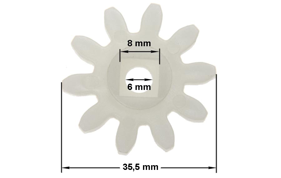 Γρανάζι μίνι πλυντηρίου ρούχων CALOR