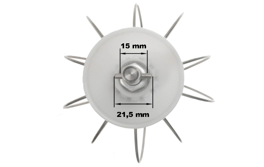 Αναδευτήρας μαρέγγας μίξερ (με άξονα 9,5mm) κουζινομηχανή KENWOOD A7... A9... original