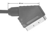 Καλώδιο σύνδεσης τηλεόρασης SCART σε SCART ΓΕΝΙΚΗΣ ΧΡΗΣΗΣ