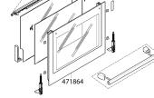 Κρύσταλλο εξωτερικό πόρτας κουζίνας PITSOS / SIEMENS / BOSCH original