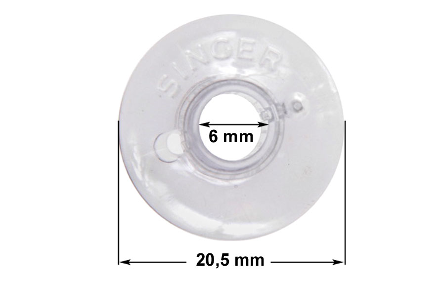 Μασουρίστρα σετ 4 τεμαχίων ραπτομηχανής SINGER original