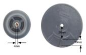 Λαβή με ροζέτα μπλε χρώμα κατσαρόλας FISSLER - αντικατασταθηκε με το 22232