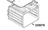 Φούρνος εσωτερικό μέρος κουζίνας PITSOS / BOSCH / SIEMENS original
