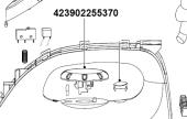 Κουμπί θερμοστάτη σιδήρου Philips GC6107 original