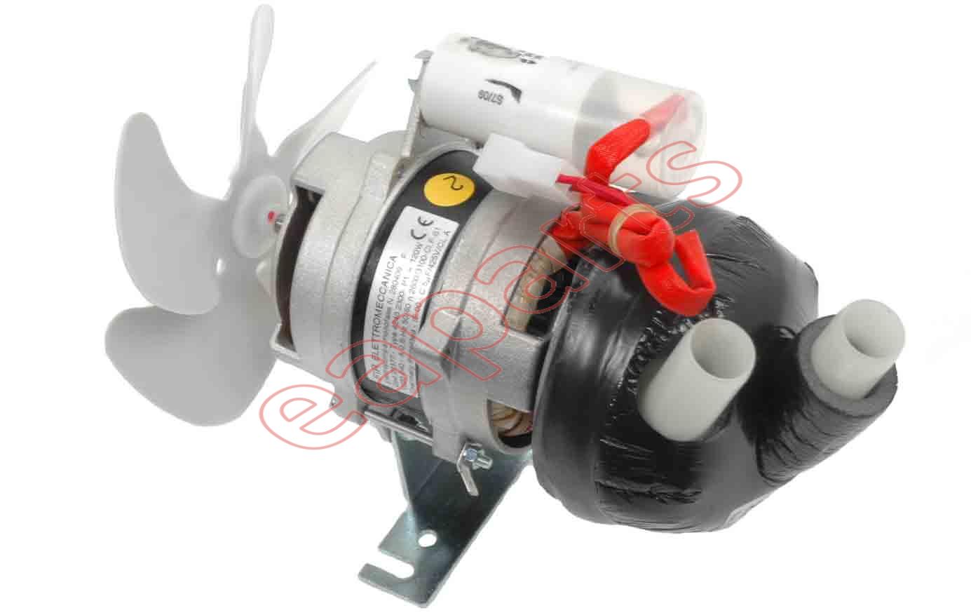 Brema Buz Makinesi Su Pompası Motoru 5051538 230V 120W Fanlı Yedek Parça - idefi