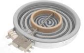 Εστία κεραμική διπλή 1700Watt (1300 / 400) 220volt Φ200mm με 5 άκρα