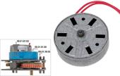 Μοτέρ 220volt, αριστερόστροφο, FIBER χρονοδιακόπτη παγομηχανής / πλυντηρίου πιάτων επαγγελματικού Γ