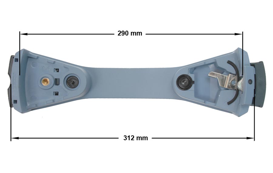 Λαβή μπλέ κομπλέ καπακιού χύτρας ταχύτητος FISSLER