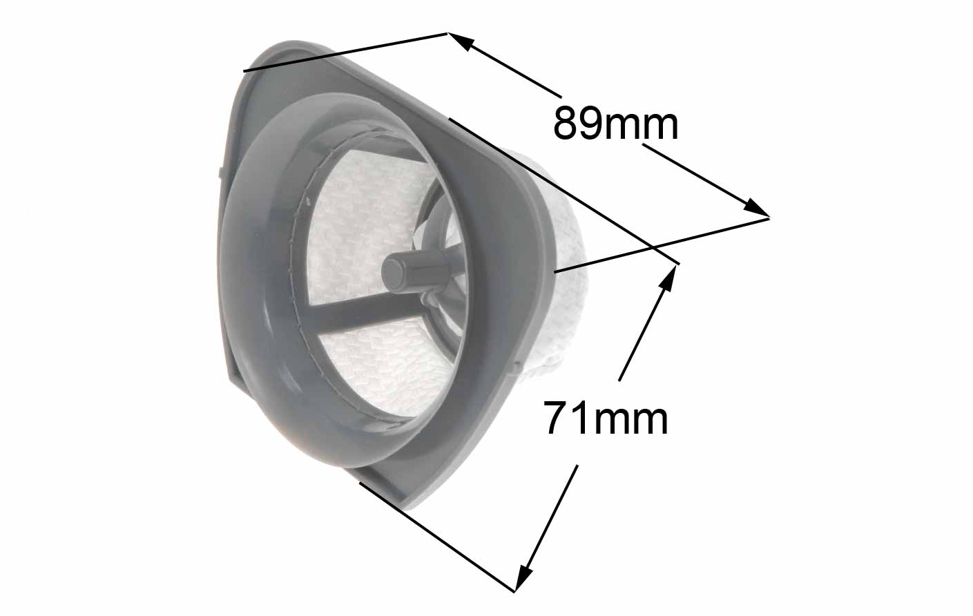 Φίλτρο 1 τεμάχιο για σκουπάκι HOOVER original 