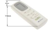 Τηλεχειριστήριο κλιματιστικού CARREFOUR / GREE / DELONGI ...