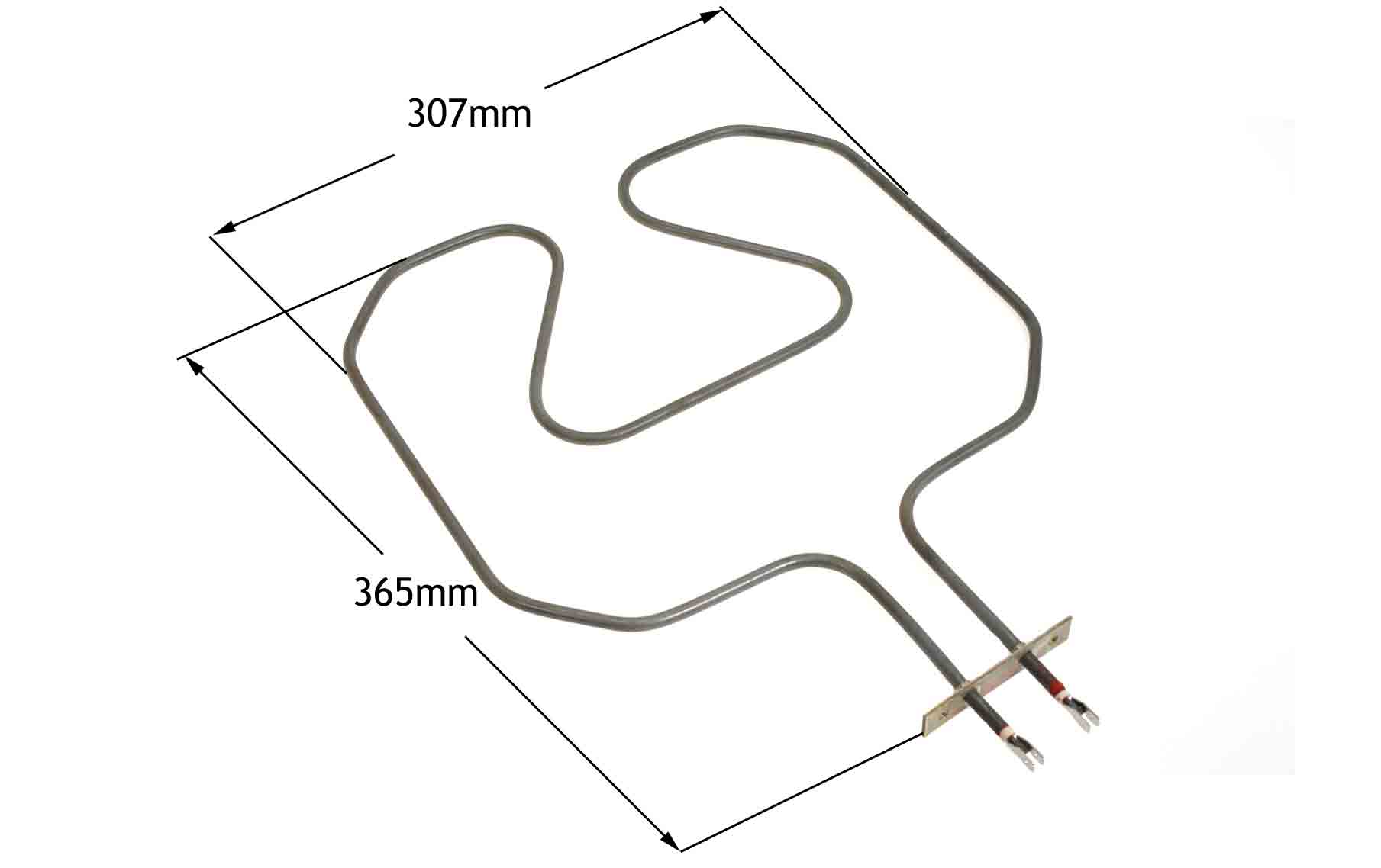 Αντίσταση 1000watt, 220volt κάτω φούρνου κουζίνας AEG / ZANUSSI ...