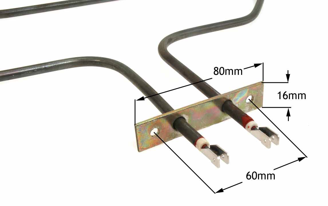 Αντίσταση 1000watt, 220volt κάτω φούρνου κουζίνας AEG / ZANUSSI ...