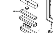 Ράφι ρηχό πόρτας ψυγείου PITSOS / BOSCH / SIEMENS original