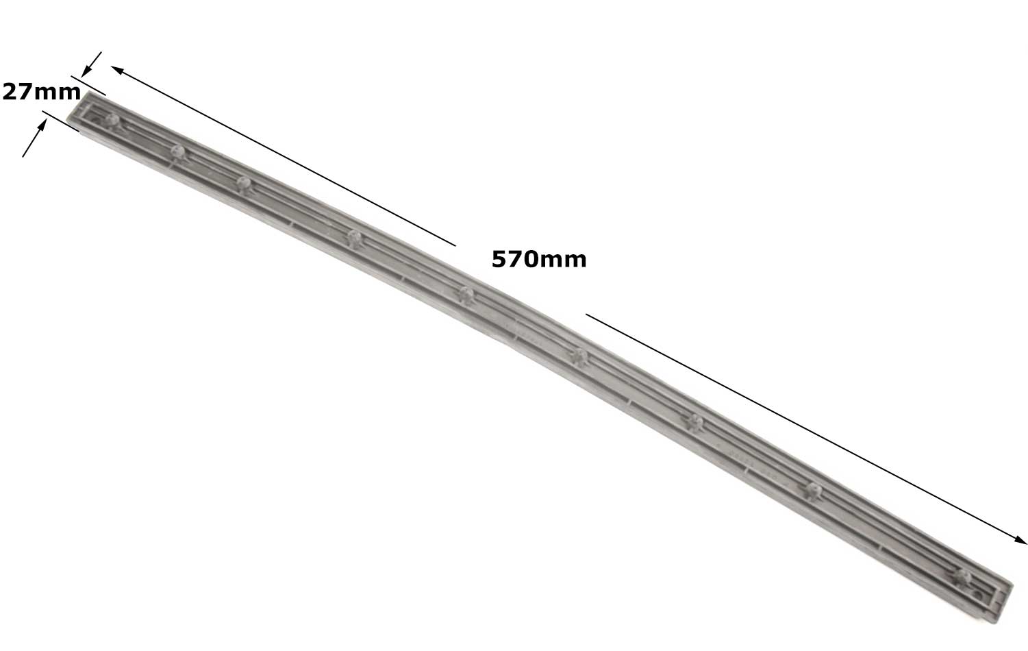 Φλάντζα κάτω στεγανοποίησης πόρτας πλυντηρίου πιάτων SIEMENS / BOSCH / PITSOS original