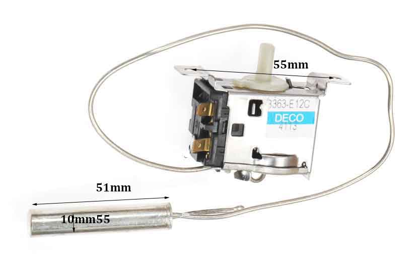 Θερμοστάτης DECO, 2 επαφών - 3363-E12C ψυγείου SAMSUNG original