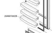 Μποτηλιέρα ψυγείου AEG / Electrolux original