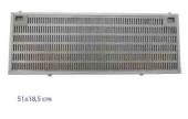 Φίλτρο μικρό 510X185mm μεταλικό πλέγμα απορροφητήρα TEKA original