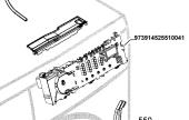 Πλακέτα προγράμματος πλυντηρίου ρούχων AEG / ZANUSSI / ELECTROLUX... original