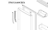 Λάστιχο πόρτας συντήρησης ψυγείου SHARP original
