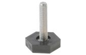Ποδαράκι δεξί (Φ6mm) ψυγείου SIEMENS / PITSOS / BOSCH ... original