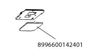 Κάλυμμα διακόπτη απορροφητήρα AEG / ELECTROLUX original