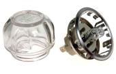Φωτιστικό σώμα κομπλέ ντουί+λαμπτήρας 40W+κρύσταλο, φούρνου κουζίνας AEG ... original