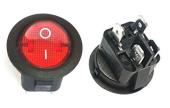 Διακόπτης με φωτεινή ένδειξη 6A, 4επαφές Φ20mm 