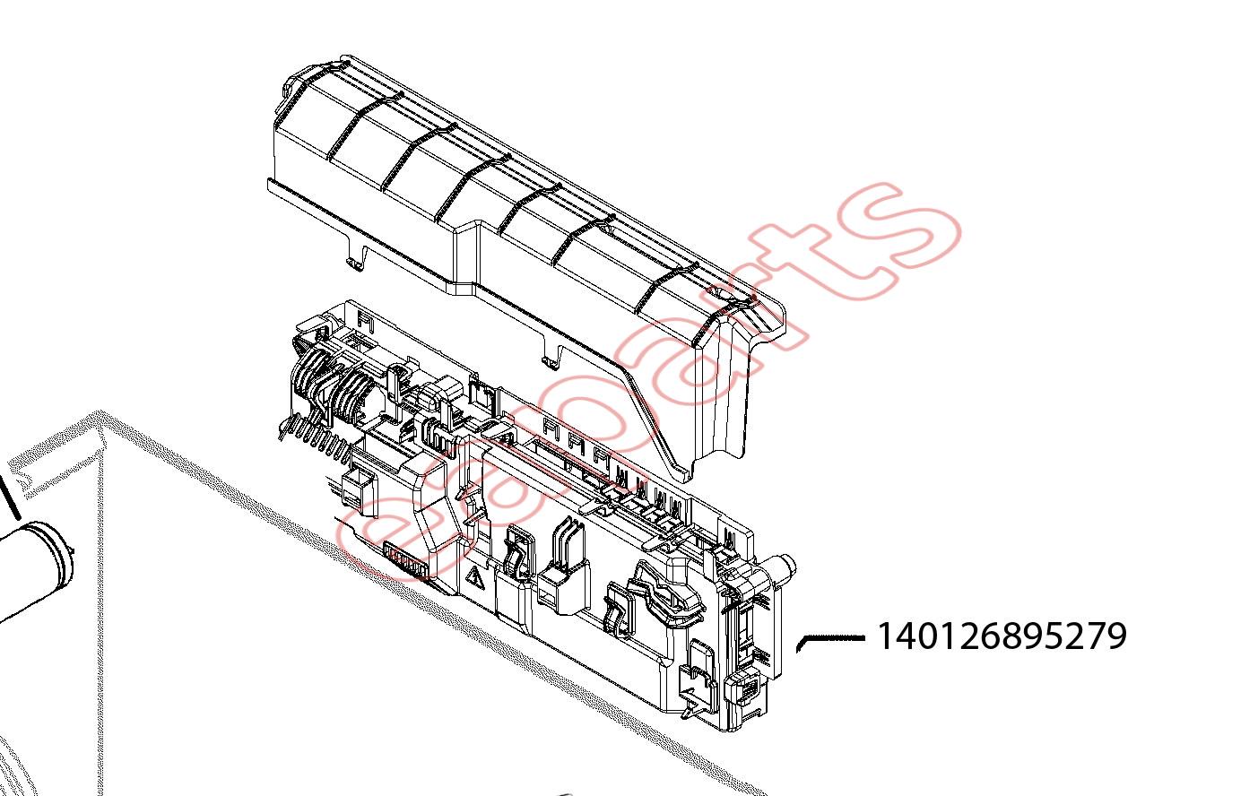 Πλακέτα στεγνωτηρίου AEG / ELECTROLUX original
