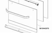 Κρύσταλλο εξωτερικό πόρτας κουζίνας ZANUSSI original