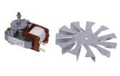 Oven air heating motor with fan for SMEG