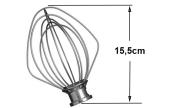 Αναδευτήρας κοντός 15,5cm μαρέγγας μίξερ κουζινομηχανή KITCHENAID original