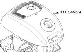 Καπάκι ηλεκτρικής σκούπας BOSCH / SIEMENS original