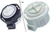 Αντλία με 4 κλιπ, 26Volt, 1,5A αποχέτευσης πλυντηρίου πιάτων / ρούχων LG