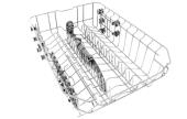 Καλάθι άνω πλυντηρίου πιάτων DELONGHI original