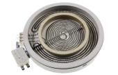 Εστία κεραμική διπλή 1700Watt (1000 / 700) 220volt Φ200mm με 5 άκρα