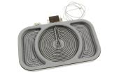 Εστία κεραμική, 2600 / 1500 watt, 220volt, εστίας MIELE original